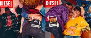 Visuels de la campagne de communication de Diesel