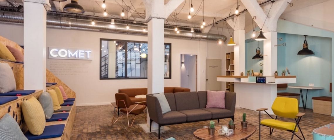Comet Meetings lève 30 millions d’euros pour s’imposer comme un acteur de référence du « futur du travail »  Bureau de Comet Meetings