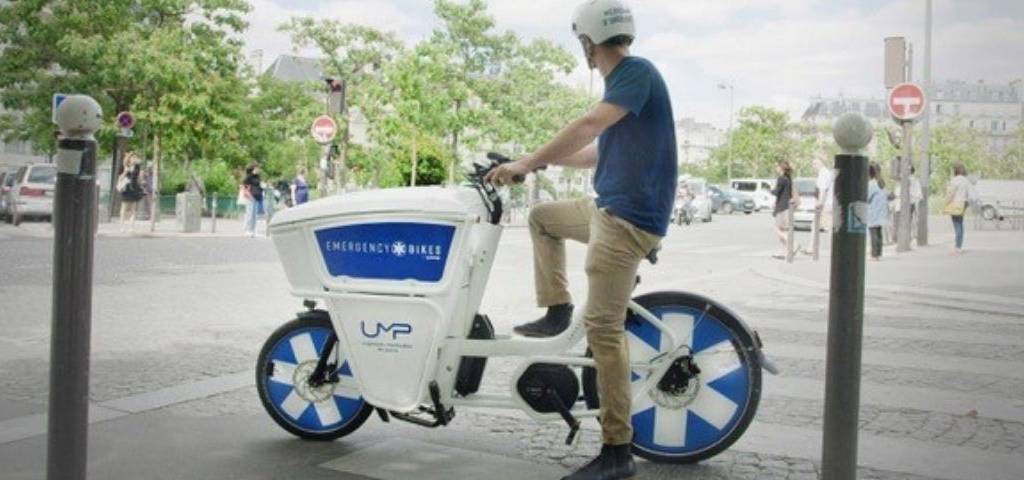L’agence Wunderman Thompson et Ecox, spécialiste des vélos électriques ont crée Emergency Bikes, un vélo médical, tout équipé Emergency Bikes