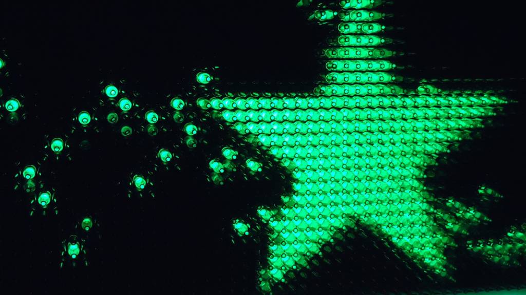 Etoile du logo d'Heineken en vert