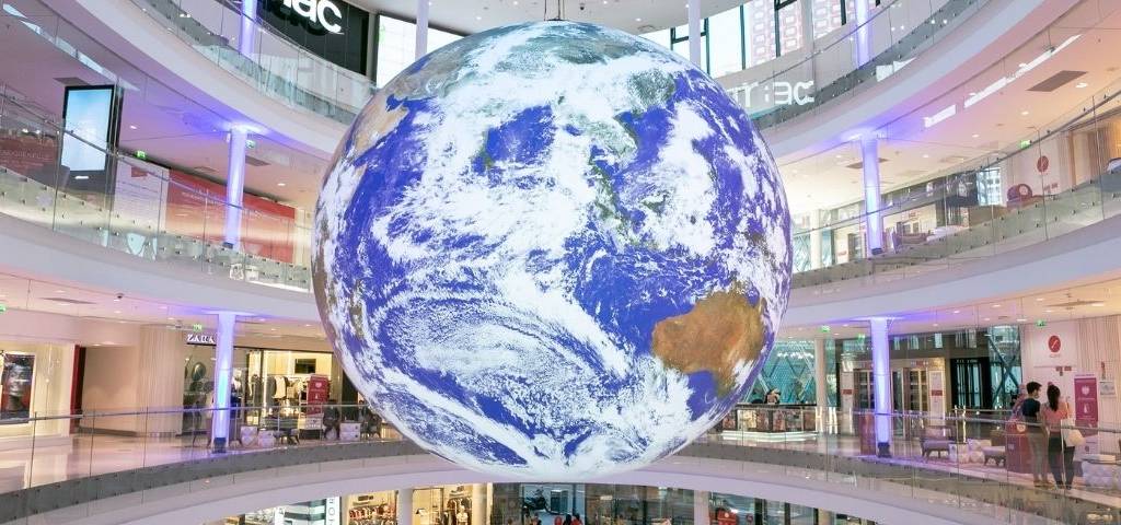 Planète de l'artiste Luke Jerram