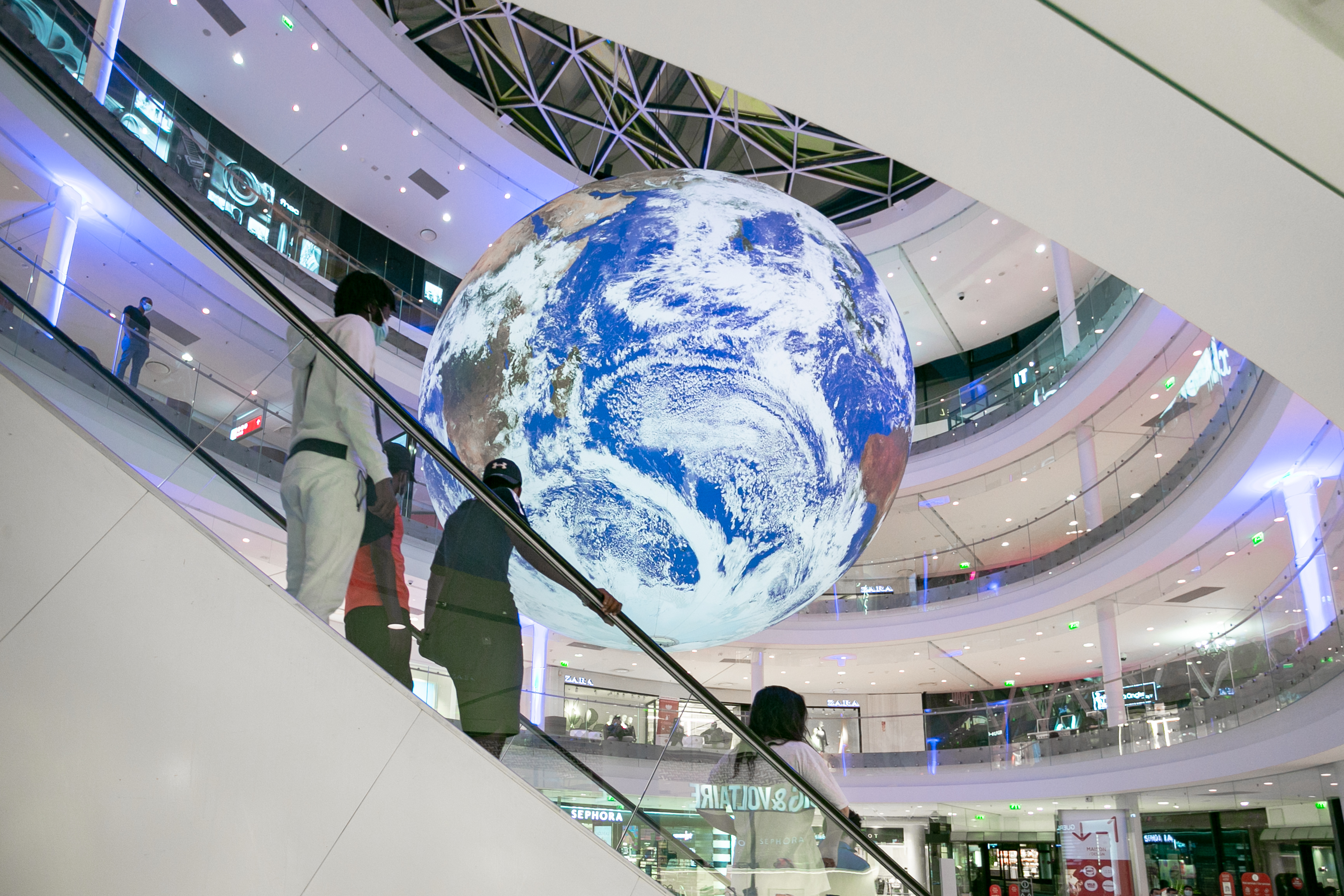 Planète de l'artiste Luke Jerram