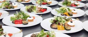 Assiettes de self