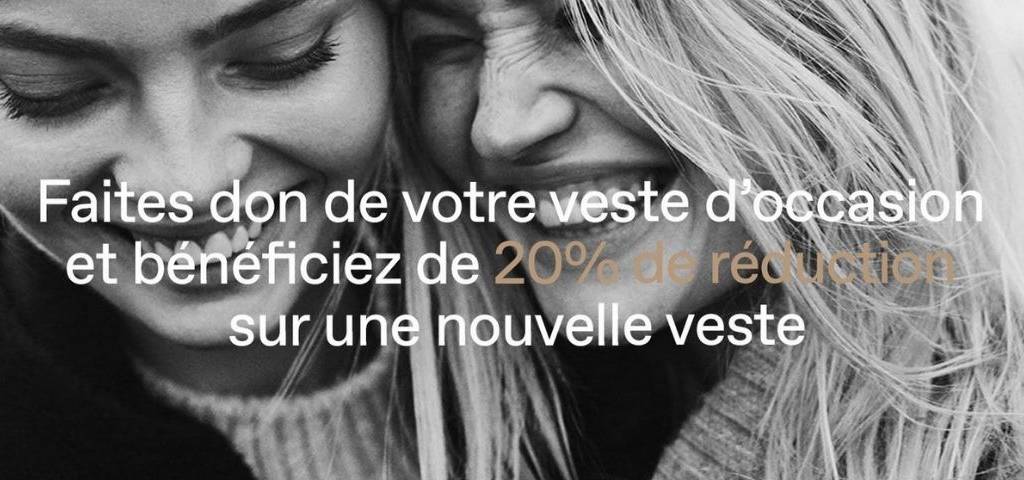 Affiche de la campagne l’opération « Share the warmth – Partageons un peu de chaleur »