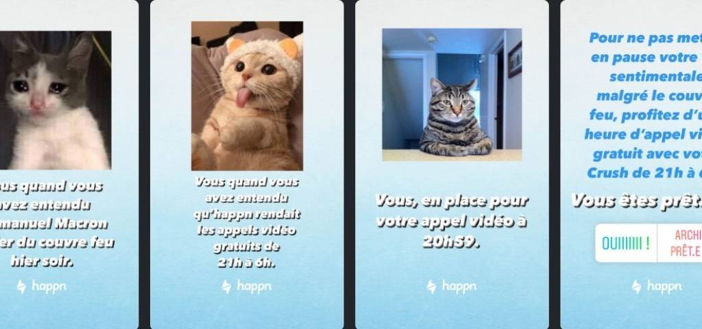 Visuel de communication d'Happn