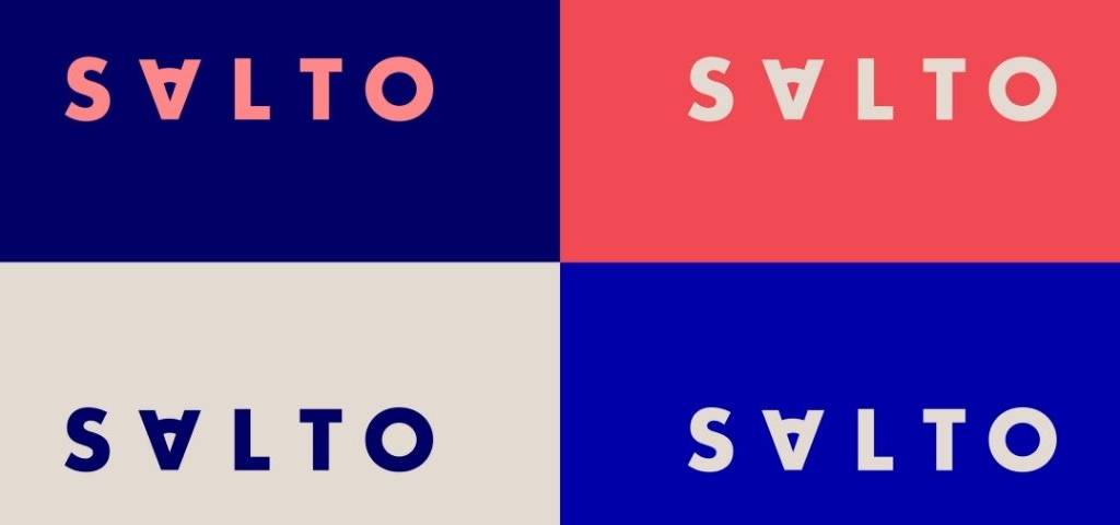 Pour accompagner son lancement et créer sa plateforme de marque, Salto a fait appel à l’agence W. Logo Salto