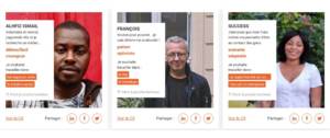 Profil de certains candidats de LinkeOut