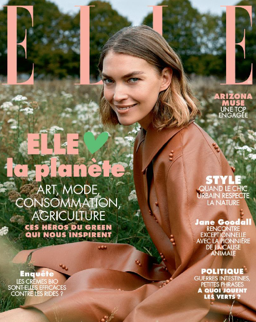 Une du magazine Elle dédiée à la biodiversité