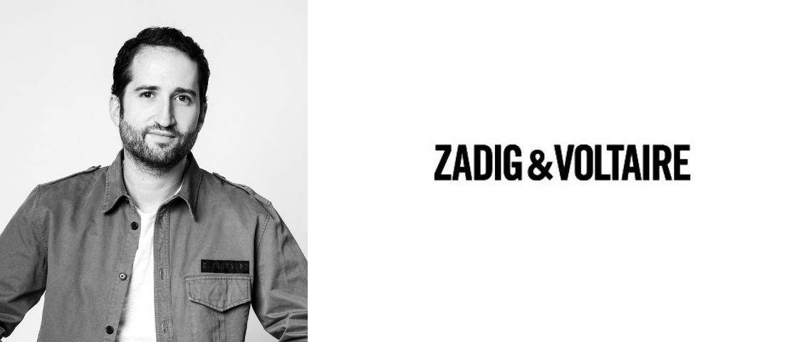 Rémy Baume, Président de ZADIG&VOLTAIRE, annonce la nomination de Jonathan Attali au poste de Directeur Marketing & Digital Jonathan Attali