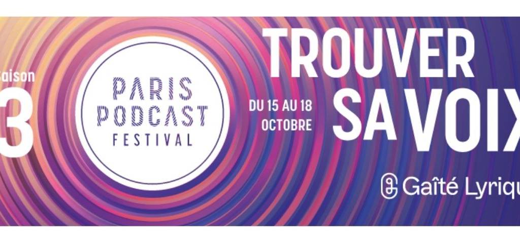 Affiche 3ème Edition du Paris Podcast Festival