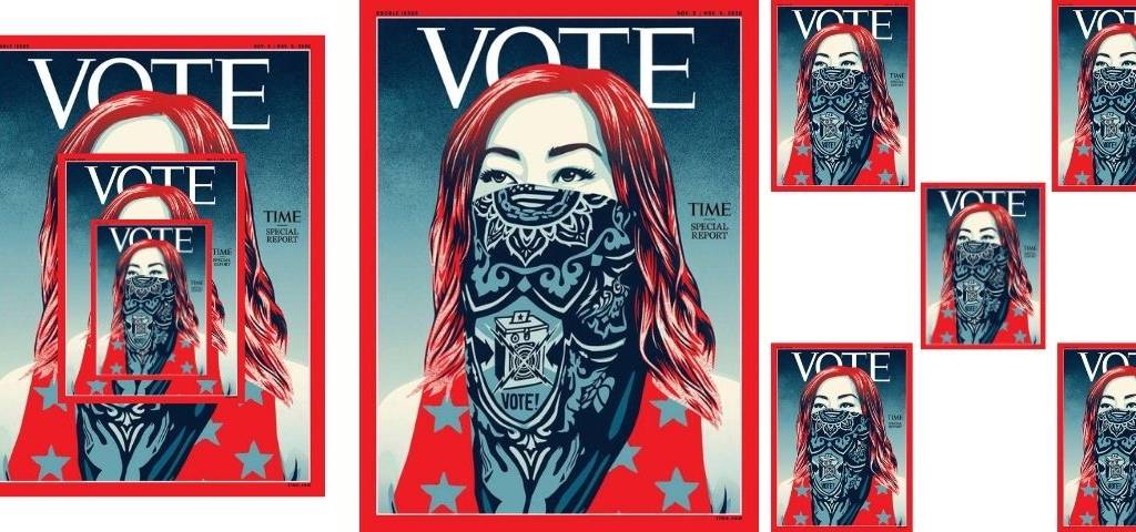 A quelques jours de la présidentielles américaines la magzine Time change son nom pour appeler au VOTE