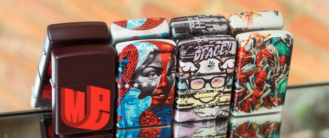 La marque de briquet Zippo s'associent avec le street artist D*Face, pour le lancement de son innovation 540 color La marque de briquet Zippo s'associent avec le street artist D*Face, pour le lancement de son innovation 540 color