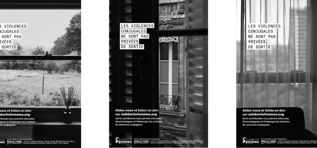 Visuels de la campagne de Contre les #ViolencesConjugales