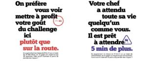Affiche de la campagne de la sécurité routière