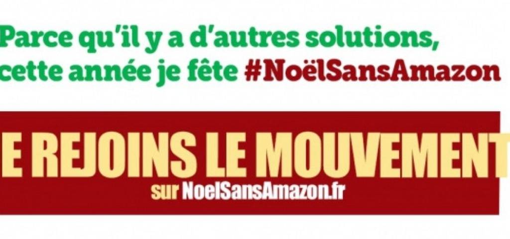 Flyer pour rejoindre le mouvement #NoëlSansAmazon
