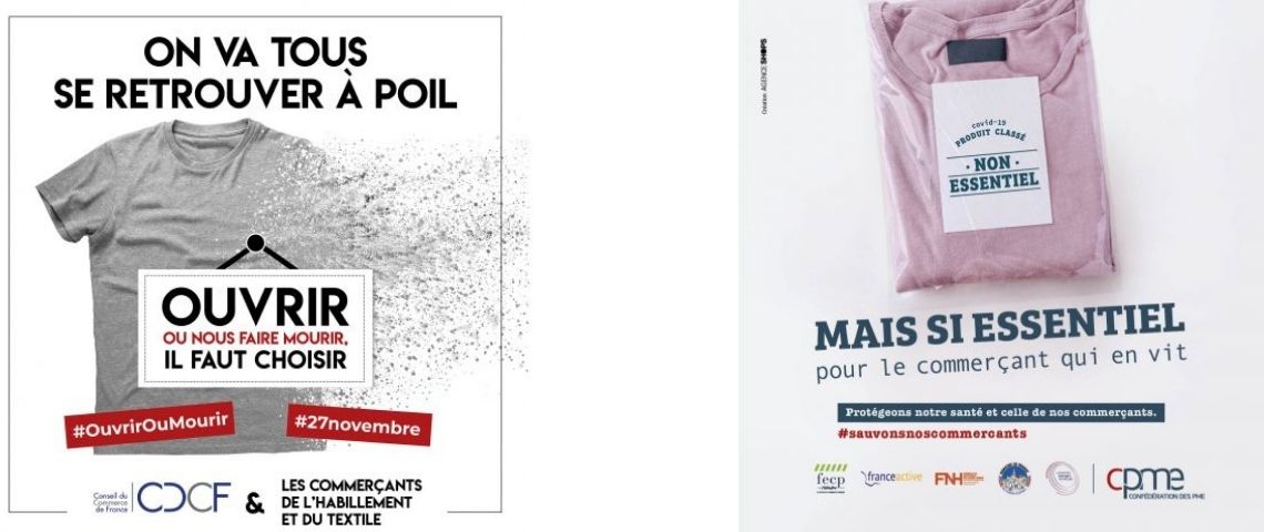 La Fédération Nationale de l’Habillement propose aux commerçants indépendants 2 solutions digitales aux commercants indépendants Campagne de la FNH