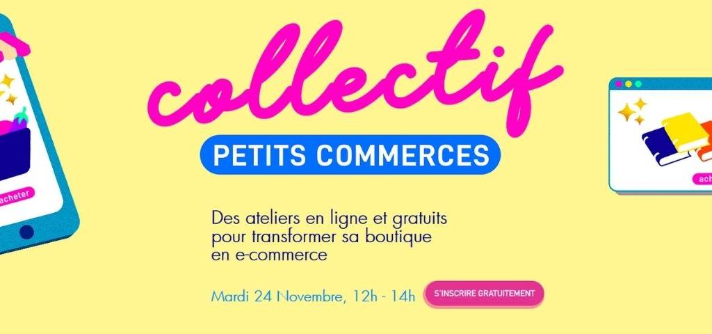 Affiche « Collectif Petits Commerces »