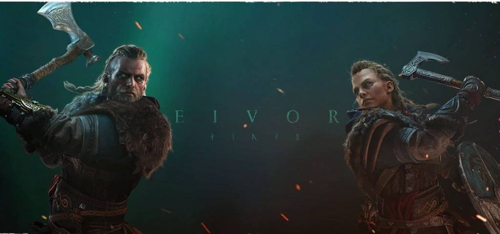 Affiche du jeu Assassin’s Creed Valhalla.
