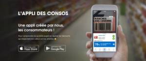 Visuel du téléchargement de l'application