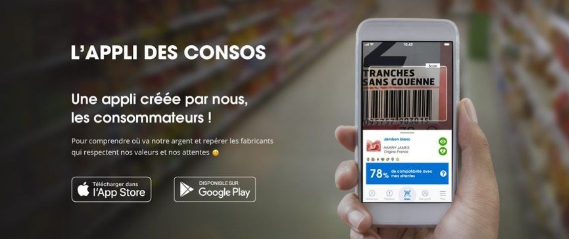 La marque C'est qui le patron?! lance une application pour les consommateurs Visuel du téléchargement de l'application