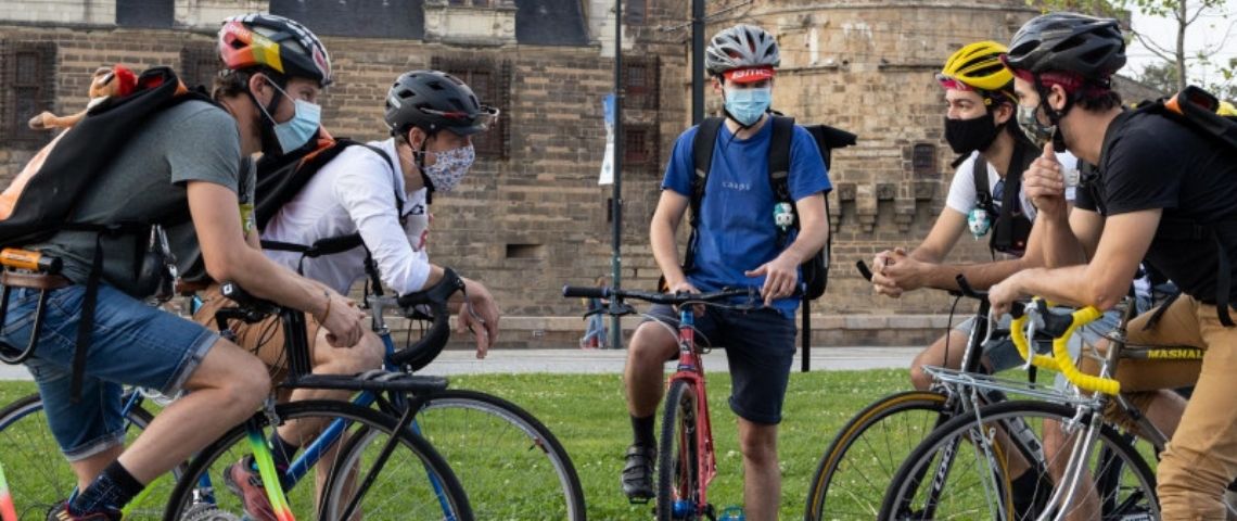 À Rennes et Nantes Quand des livreurs s’organisent pour contourner les plateformes de livraison Equipe de Naofood livraison de repas à Nantes