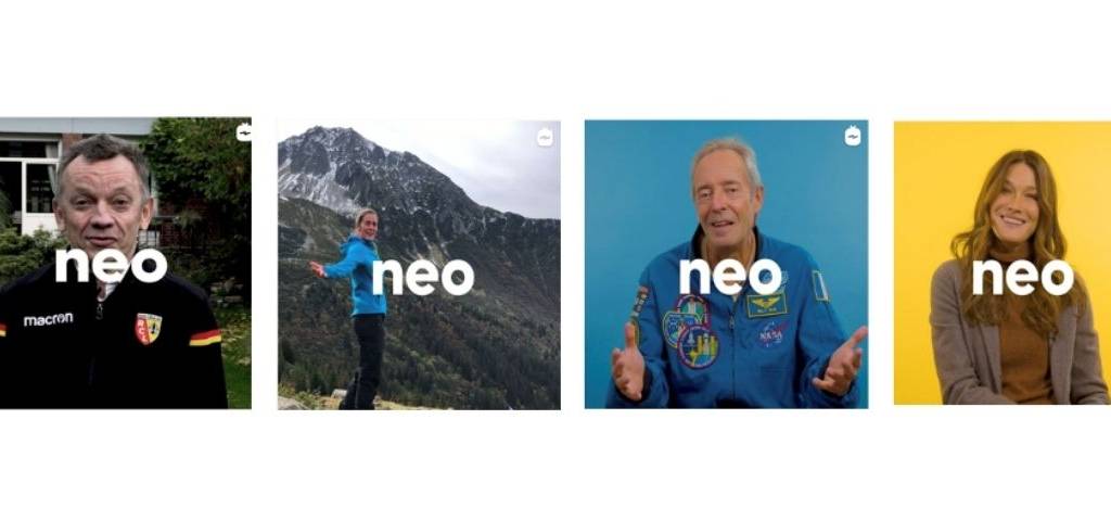 Capture d'écran de vidéos du média Néo