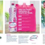 Bouteille de Perrier, Vittel et Contrex