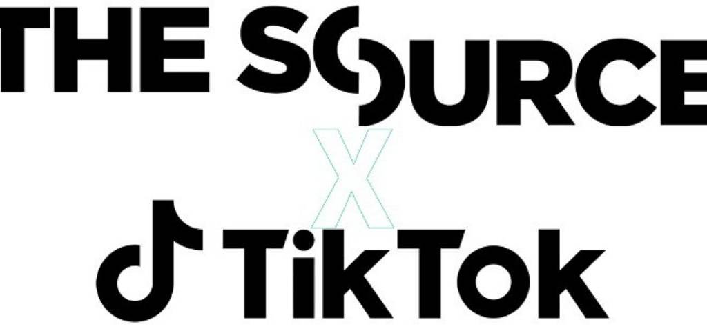 Logo Tiktok et The Source