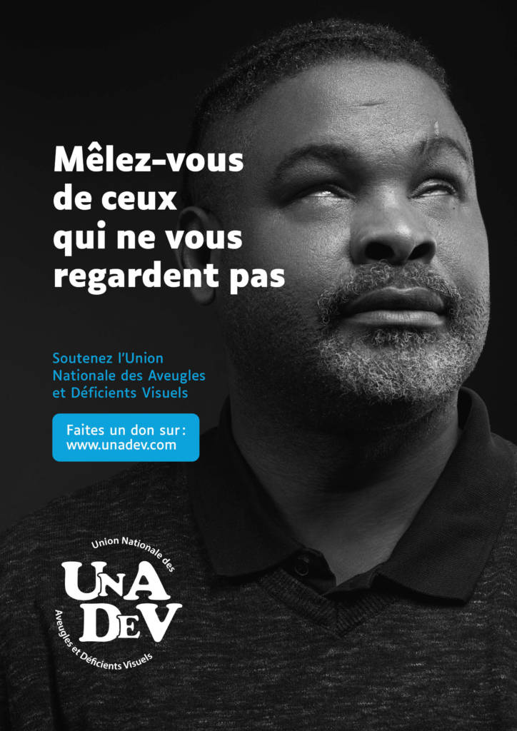 Affiche de la campagne de sensibilsation de l'Unadev