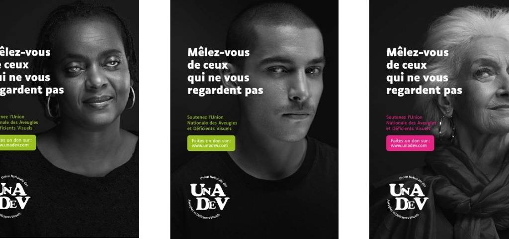 Affiches de la campagne de sensibilsation de l'Unadev