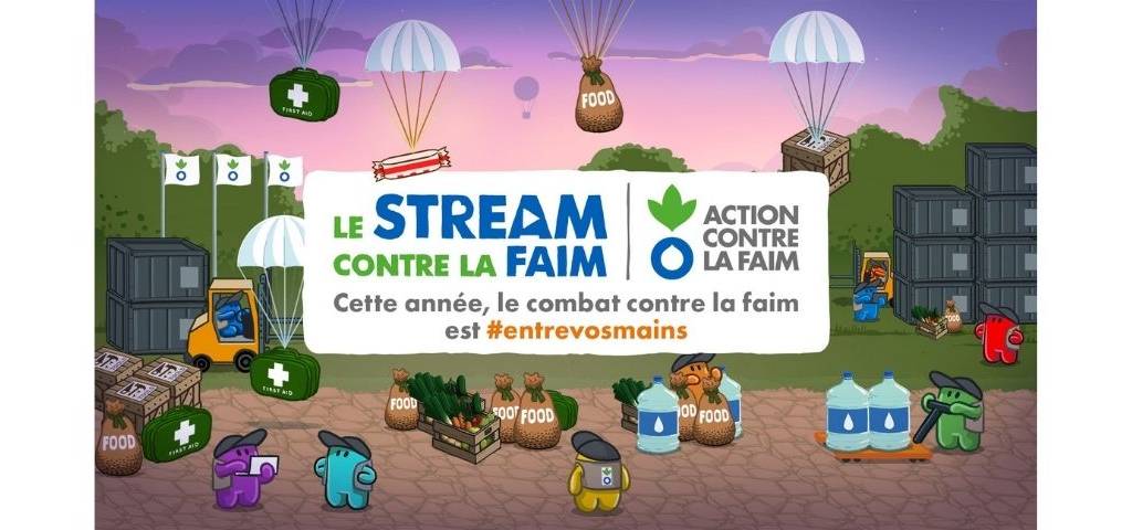 Logo Le Stream Contre La Faim