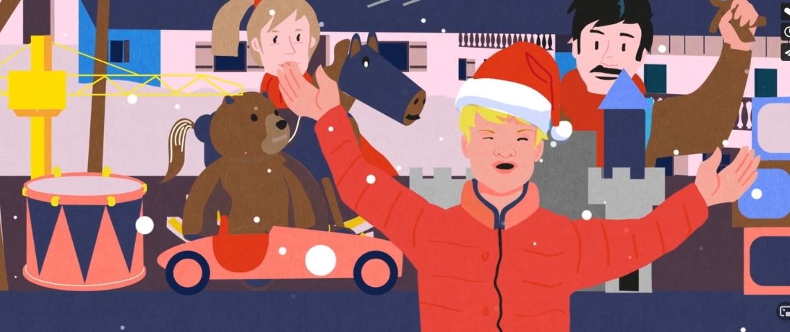 L’association « Autour des Williams » accompagne les enfants atteints du syndrome Williams & Beuren et leur famille dévoile avec Leo Burnett Paris la véritable histoire du Père Noël Jeune garçon avec un bonnet de père-noel