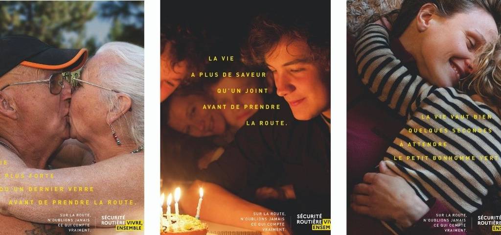 3 visuels : coupe s'embrassant / jeune homme soufflant ses bougies / Maman partgeant un calin avec son enfant