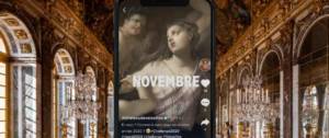 Capture de l'application TikTok du Château de Versailles