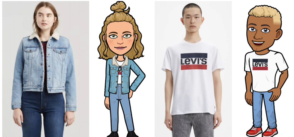 Bitmoji Levi's