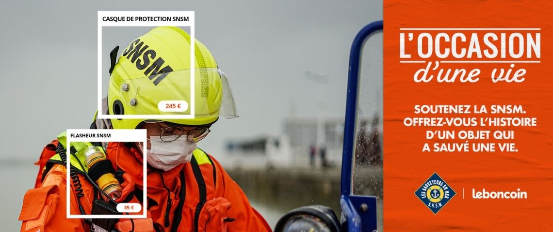 Les Sauveteurs en Mer innovent en proposant pour la première fois à la vente sur leboncoin, des objets qui ont sauvé des vies Sauveteur en mer, avec un zoom sur le prix de son équipement