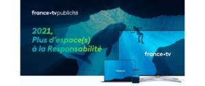 Plongeur sousl'eau, à côté d'une balenine, avec le message suivant : 2021, plus d'espaces à la responsabilité