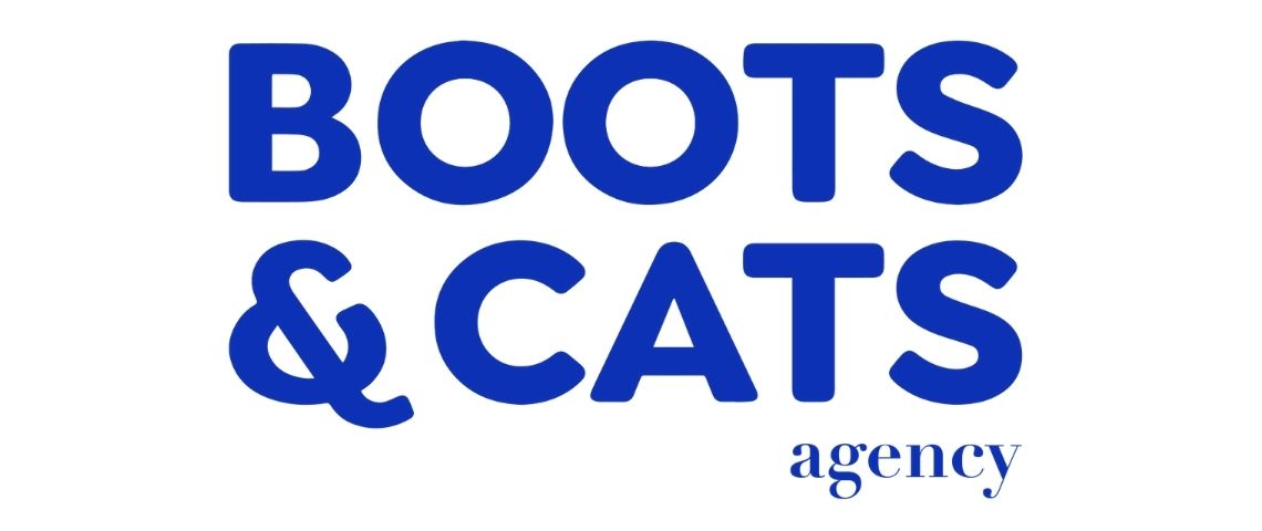 Boots & Cats une agence de communication qui fonctionne sous le format Coopérative d'Activités et d'Emploi Logo Boots & Cats
