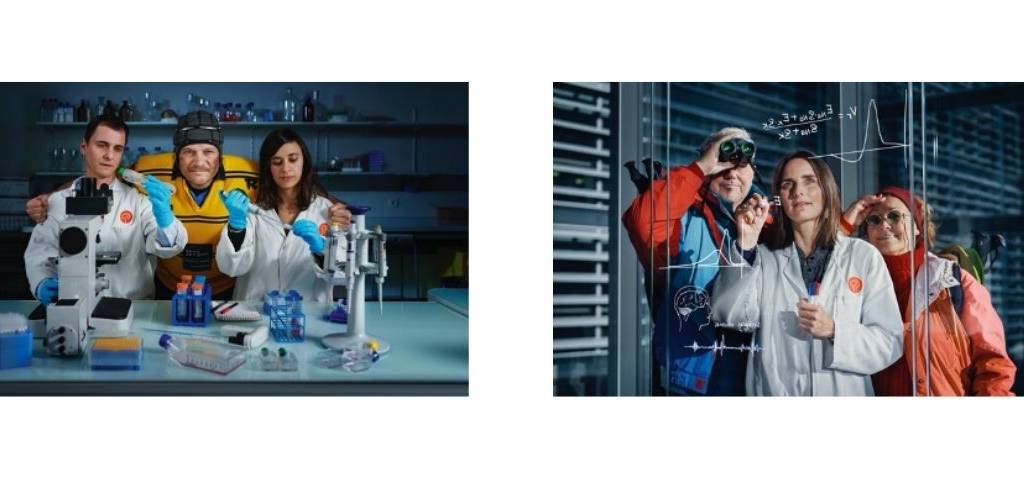 Chercheurs dans un laboratoire