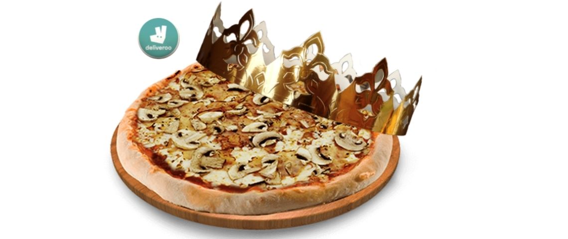 Pour l’épiphanie, Deliveroo transforme la Galette des Rois en Pizza des Reines Galette des rois