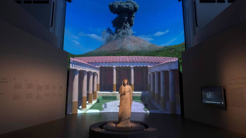 Exposition numérique et immersive Pompei