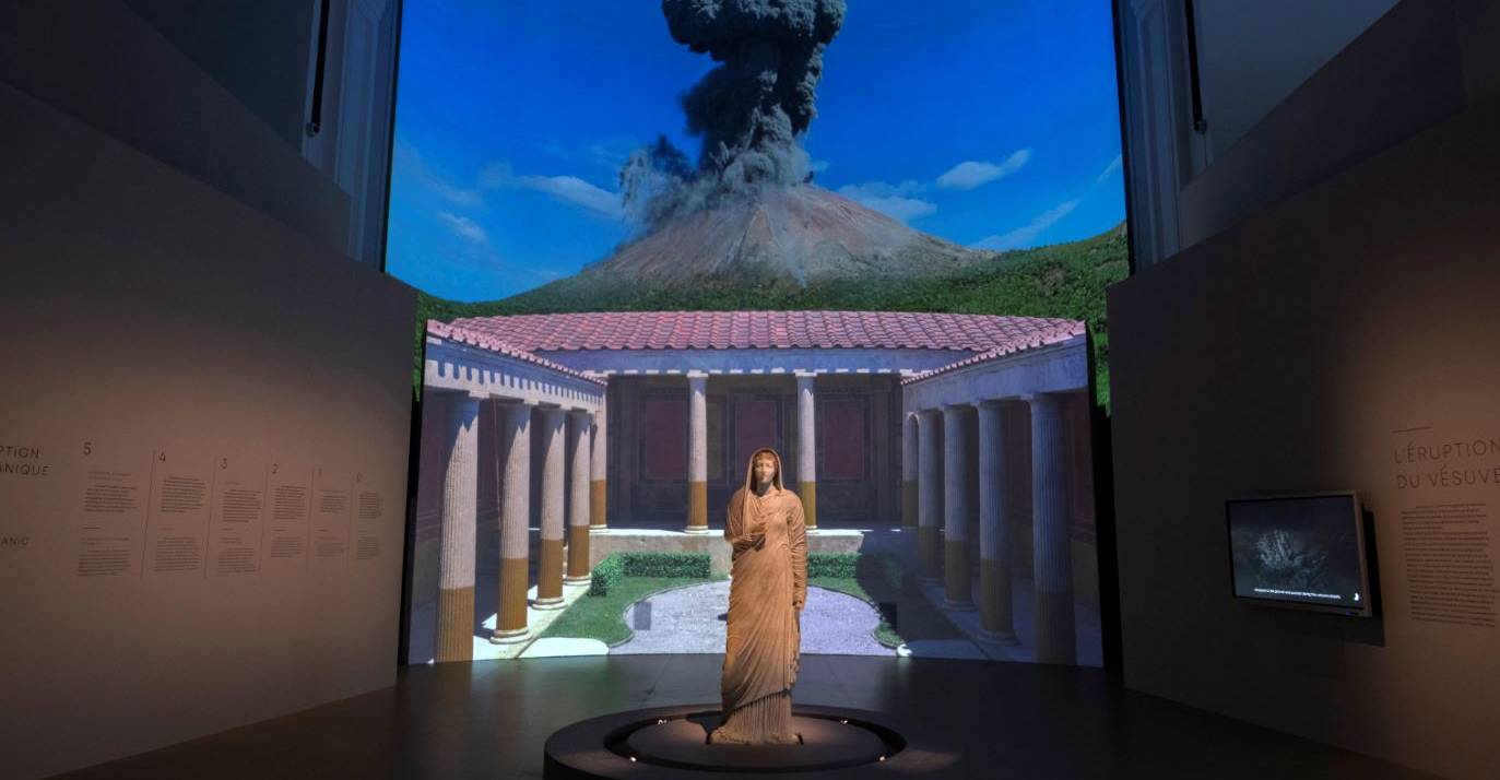 Le Grand Palais Immersif est né d’un engagement commun entre la Rmn – Grand Palais, la Banque des Territoires et VINCI Immobilier pour valoriser l’innovation numérique sous toutes ses formes Exposition numérique et immersive Pompei