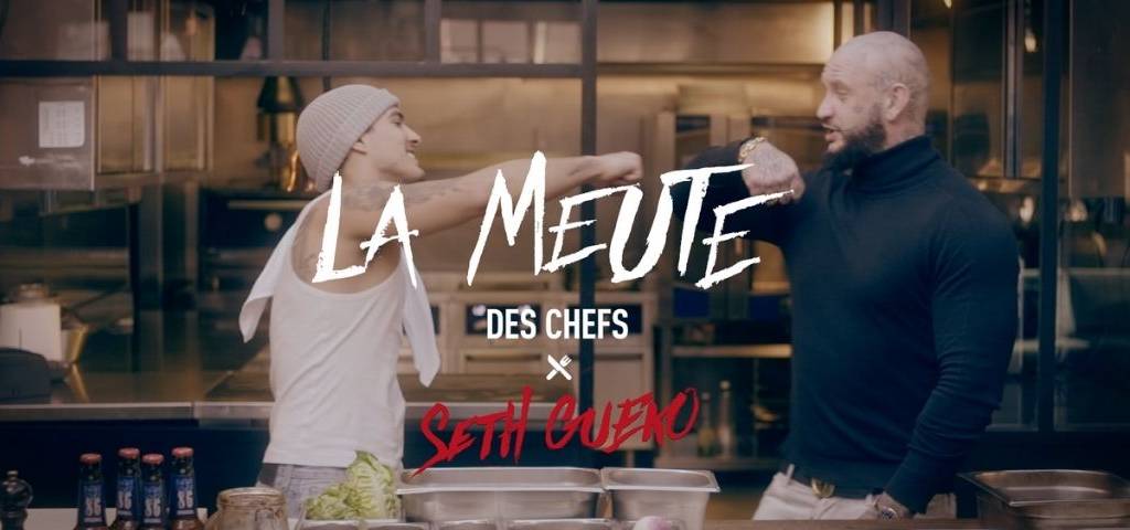 Seth Gheko et Diego Cores se faisant un check