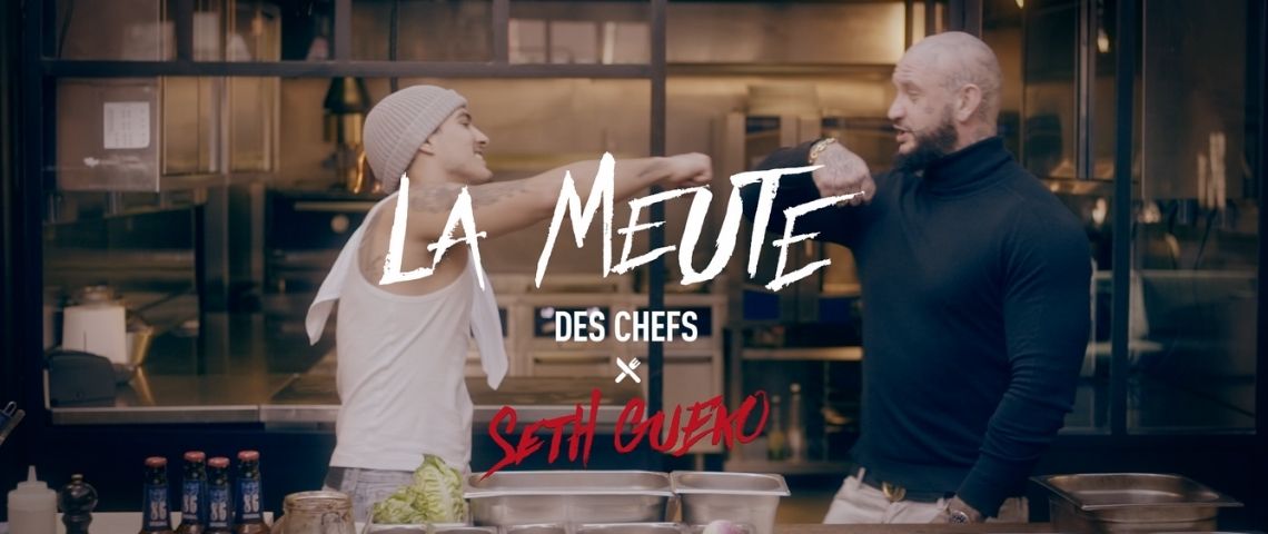 A l’occasion de la sortie en bouteilles de la bière intense 8.6, VICE+ imagine un food pairing intense par nature avec Seth Gheko Seth Gheko et Diego Cores se faisant un check