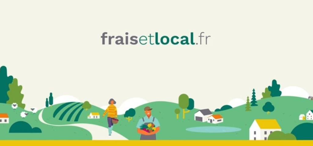 Capture d'écran de la plateforme  - fraisetlocal.fr - 