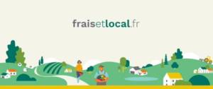 Capture d'écran de la plateforme "fraisetlocal.fr"