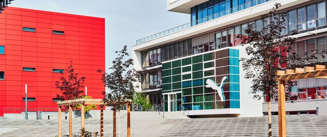 Reconnu pour dénicher les entreprises exemplaires dans le monde des RH, le prix Top Employer récompense cette année la marque Puma pour ses processus de recrutement modernes. Siège social de Puma