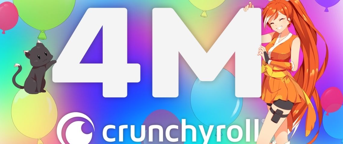 Crunchyroll s’associe à Idris et Sabrina Elba pour développer le thriller animé de science-fiction Logo Crunchyroll, avec leur nombre d'abonnées : 4 millions