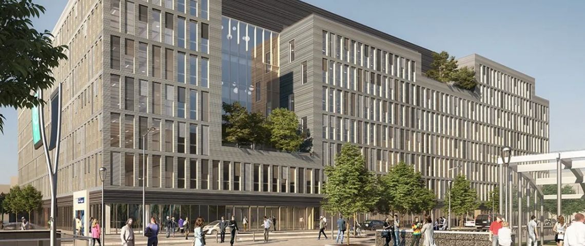 Icade s’engage pour le climat, dans la construction de bâtiments bas carbone Bâtiments en bois Icade