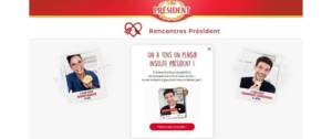 Capture du site rencontres-président